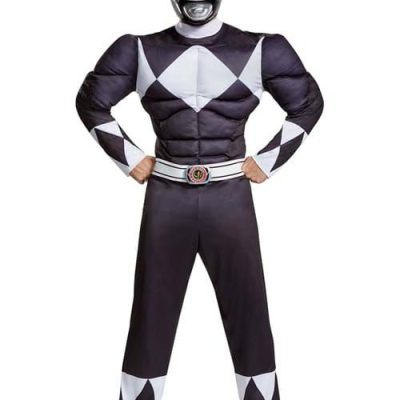 POWERS RANGERS BLACK RANGER DLX