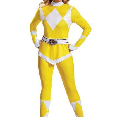 POWER RANGERS YELLOW RANGER DLX.